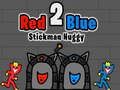 Leikur Rauður og blár Stickman Huggy 2  á netinu