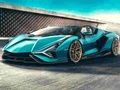 Leikur Lamborghini Sian Roadster þraut  á netinu
