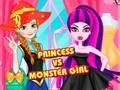 Leikur Prinsessa vs skrímsli stelpa á netinu