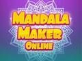 Leikur Mandala Maker á netinu  á netinu