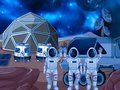Leikur Space Girl flýja á netinu