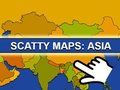 Leikur Scatty Maps: Asíu  á netinu