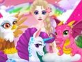 Leikur Elsa Magic Zoo á netinu