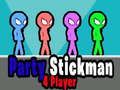 Leikur Party Stickman 4 spilari  á netinu