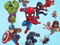 Leikur Marvel Ofurhetjur Minni  á netinu