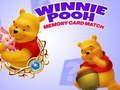 Leikur Winnie Pooh minniskortakeppni á netinu