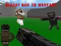 Leikur Blocky Gun 3D hernaður á netinu