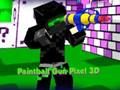 Leikur Paintball Gun Pixel 3D á netinu