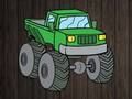Leikur Monster Truck Jigsaw á netinu