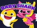 Leikur Baby Shark Memory Card Match á netinu