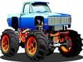 Leikur Monster Truck þraut  á netinu