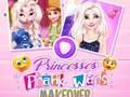 Leikur Prinsessur Prank Wars Makeover á netinu