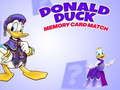 Leikur Donald Duck minniskort samsvörun  á netinu