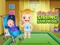 Leikur Baby Hazel: Systkini á óvart  á netinu