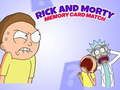 Leikur Rick og Morty Memory Card Match  á netinu