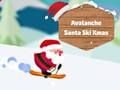 Leikur Avalanche Santa Skíði jólin  á netinu