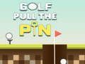Leikur Golf Dragðu pinna  á netinu