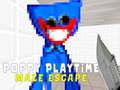 Leikur Poppy Playtime Maze Escape á netinu