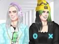 Leikur Billie Eilish makeover á netinu