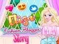 Leikur Saga Eliza Fashion Blogger  á netinu