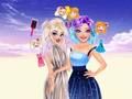 Leikur Fashion Showdown Ellie og Villain Quinn  á netinu