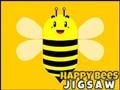 Leikur Gleðilegar býflugur Jigsaw á netinu