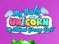 Leikur Barnið mitt unicorn sýndarhest gæludýr á netinu