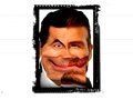 Leikur Fyndið Mr Bean Face  á netinu