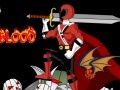 Leikur Power Rangers Samurai Halloween Blood  á netinu