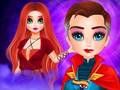 Leikur Lady Strange og Ruby Witch  á netinu