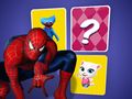 Leikur Spiderman minniskortaleikur á netinu