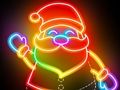 Leikur Teiknaðu Glow Christmas á netinu