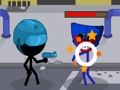 Leikur Stickman vs Poppy Army á netinu