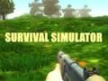 Leikur Survival hermir á netinu