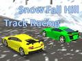 Leikur Snow Fall Hill Track Racing á netinu
