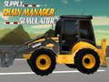Leikur Simulator Supply Chain Manager á netinu