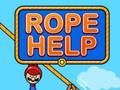 Leikur Rope Hjálp  á netinu