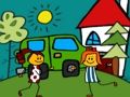 Leikur Stick Family skemmtilegur tími púsluspil á netinu