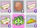 Leikur Teen Titans Go Burger og Burrito  á netinu