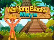 Leikur Mahjong blokkar Maya  á netinu