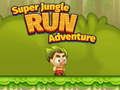 Leikur Super Jungle run Adventure  á netinu