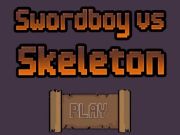 Leikur Swordboy vs beinagrind  á netinu