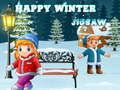 Leikur Gleðilegan Vetrar Jigsaw  á netinu