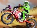 Leikur Óheiðarleg hjól Motocross á netinu