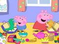 Leikur Peppa Pig púsluspil á netinu