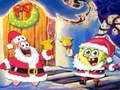 Leikur SpongeBob jólapúsluspil  á netinu