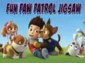 Leikur Skemmtileg Paw Patrol Jigsaw  á netinu