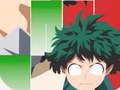 Leikur Hero Academia Boku Anime Manga Piano flísar leikir  á netinu