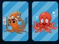 Leikur Teiknimynd Sea Fish Memory  á netinu
