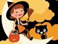 Leikur Little Witch Puzzle á netinu